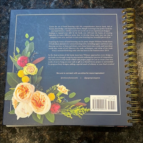 Pretty Simple Lettering Book - Multicolor - Picture 2 of 4